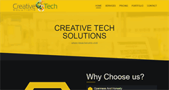 Desktop Screenshot of creativetech-solutions.com