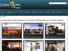 Tablet Screenshot of portfolio.creativetech-solutions.com
